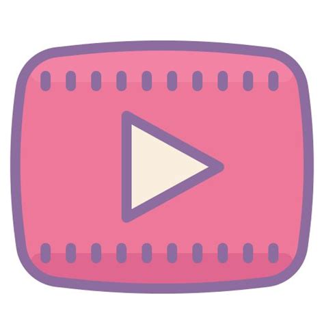 Free Flat Play Button Icon Of Cute Color Available For Download In Png