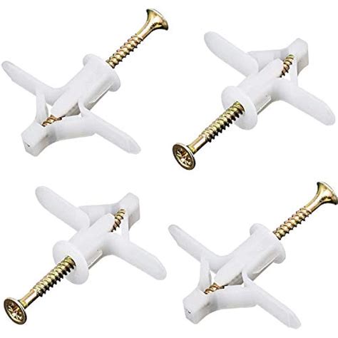 Drywall Anchor Kit And Hollow Wall Assortment Kit Anchors Screws Hooks All Ebay