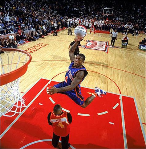 Basketball Stars Picture Nate Robinson Jump Over Spud Webb Dunk Slam Dunk