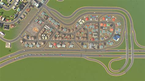 Industrial Zone Nestled In A Highway Interchange Rcitiesskylines