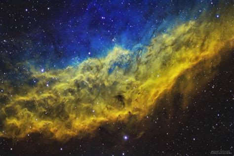 Ngc1499 California Nebula 24 Hours Hubble Palette Experienced Deep