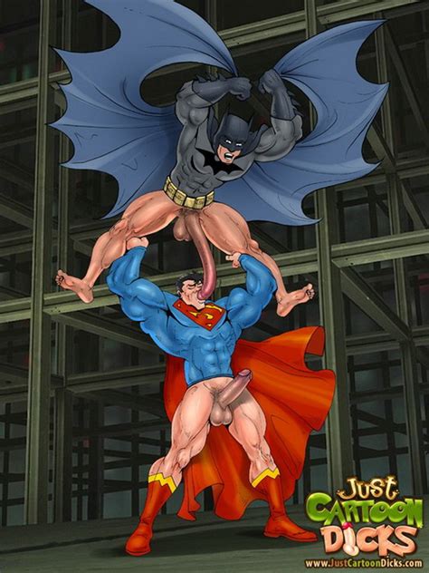 Gay Batman Flash And Superman Getting Naughty Just