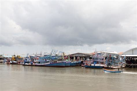 Fishing Boat On The River Rayong Editorial Photo Image Of Life