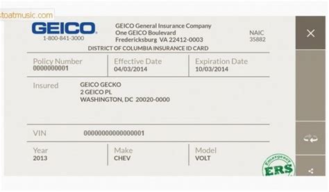 Make a payment · get id card · add/replace vehicle · go paperless. Geico Insurance Card Template Download Fake Insurance Card Template Penaime Document Geico | Id ...
