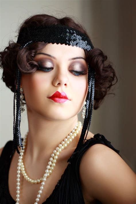 Top 5 1920s Inspired Onyx Jewelry Ebay Great Gatsby Makeup 1920