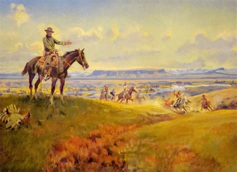 Charlie Russell Painting The Frontier Virtual Montana
