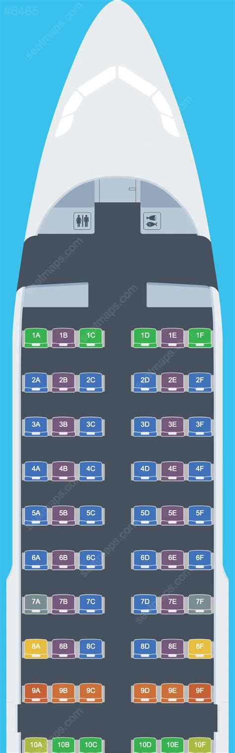 Seat Map Of Airbus A319 Ita Airways Updated 2024