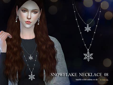 The Sims Resource S Club Ll Ts4 Necklace N08