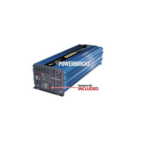 Power Bright Pw6000 12 6000 Watt 12v Inverter Inverters R Us
