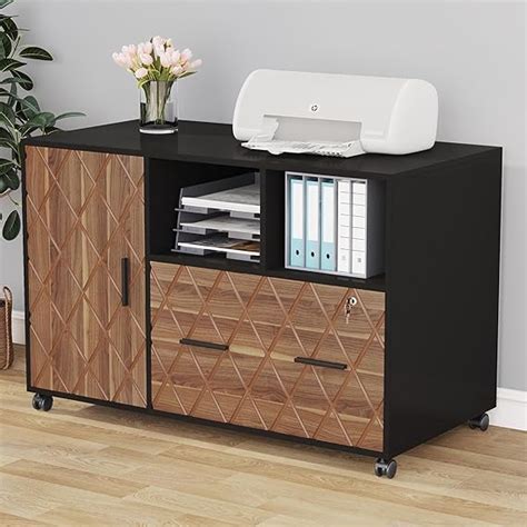Tribesigns Large File Cabinet With Lock And Drawer Modern