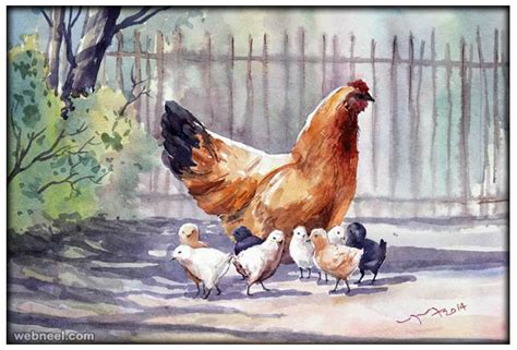 25 Beautiful Watercolor Paintings By Tanjore Artist Subbaiyan Balakrishnan