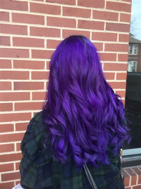 Purple Raven Deep Purple Hair Bright Purple Hair Purple Hair