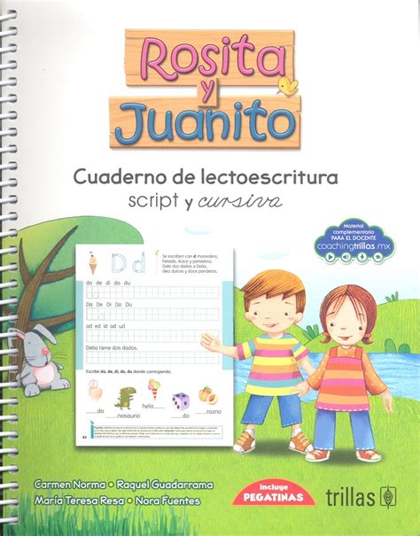Paquete Rosita Y Juanito 2 Ed Libro Cuaderno Norma Carmen