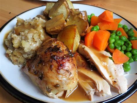 grandmother s roast chicken and gravy the english kitchen