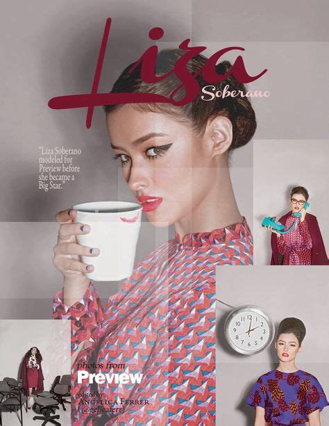 Liza Soberano Modeled For Preview Magazine Before She Became A Big Star