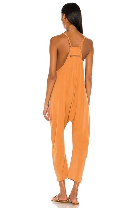 Free People X Fp Movement Hot Shot Onesie In Toasted Coconut Revolve