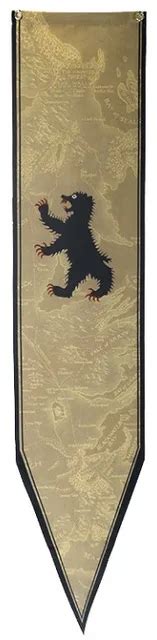 Hq Satin Game Of Thrones Banner Home Decorative Flag Westeros Map 7