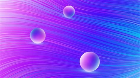 Abstract Balls Ball 3d Wavy Lines Wallpapers Hd