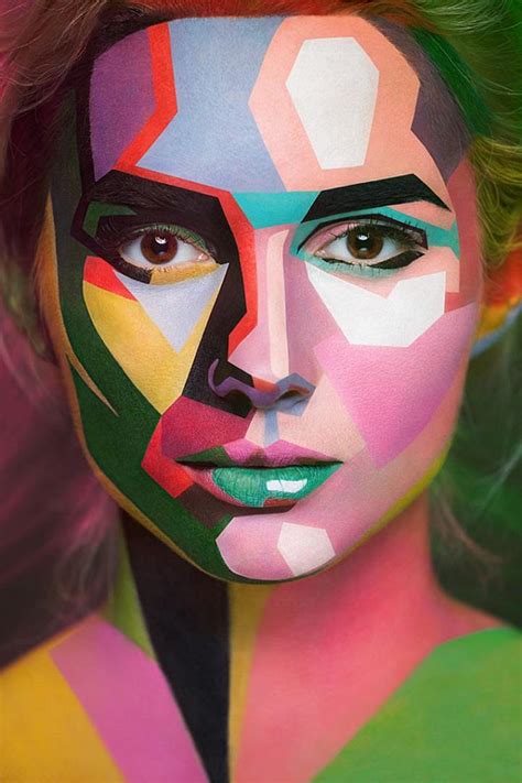 Alexander Khokhlov Cube Face Art