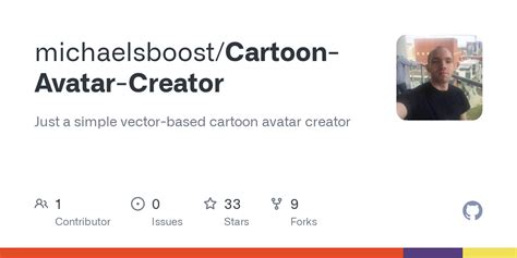 Github Michaelsboostcartoon Avatar Creator Just A Simple Vector