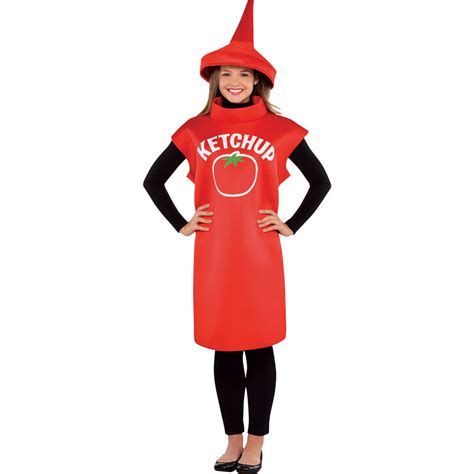 Ketchup Adult Costume — Red Fox Party Supplies
