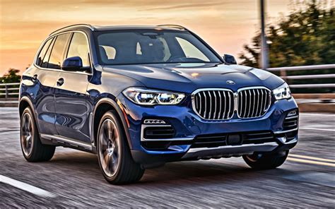 Download Wallpapers 2019 Bmw X5 Exterior New Blue X5 Luxury Suv