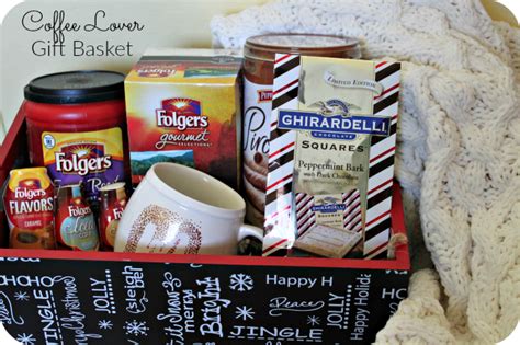 Giving the gift of coffee will make just about anyone's day a bit brighter! Pin It | Coffee lover gifts basket, Coffee gift baskets ...