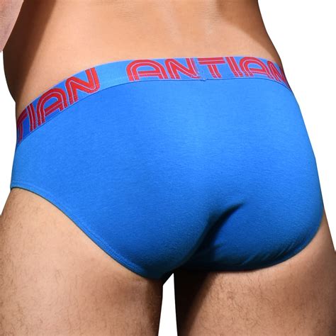 Andrew Christian Slip Almost Naked Bambou Bleu Electrique Inderwear