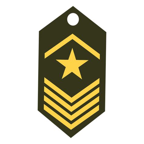 Army Rank Icon Transparent Png And Svg Vector File