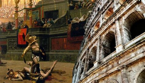 The Colosseum Roman Arena Of Death