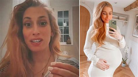 pregnant stacey solomon hints at due date as she reveals maternity leave plans heart