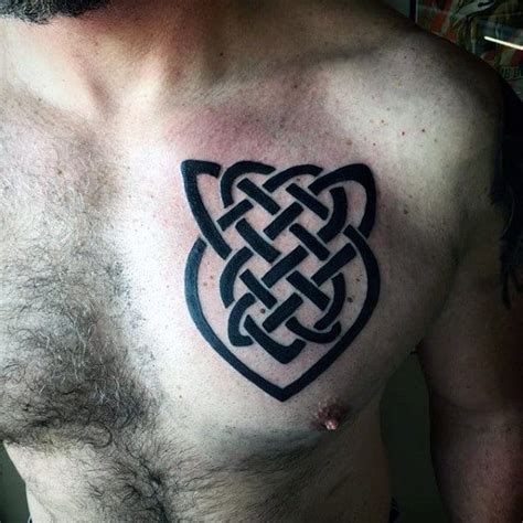 100 Celtic Knot Tattoos For Men Interwoven Design Ideas