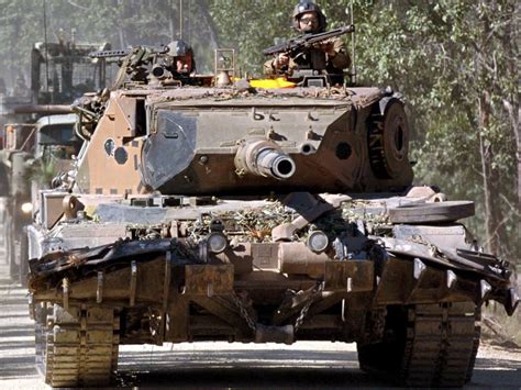 Leopard 1a3 2005 1st Armoured Regiment Of Australian Army