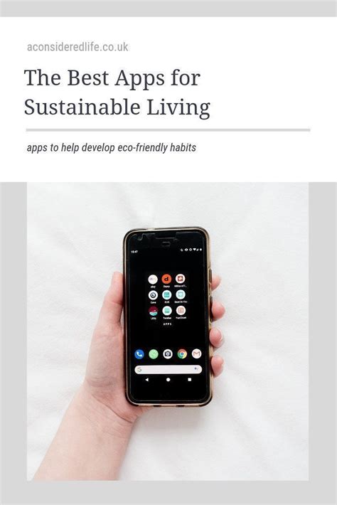 Sustainable Living Apps Lowastelivingtips Lowastelifestyle Zerowaste