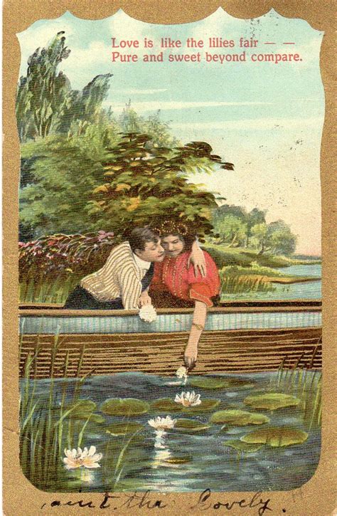 1910 Postcard Hagins Collection Old Postcards Postcard Romance And Love