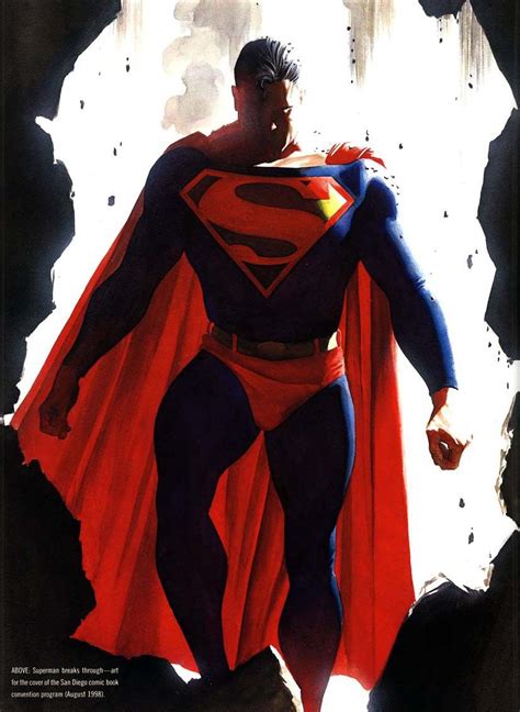 Superman By Alex Ross Superman Artwork Superman Art Alex Ross