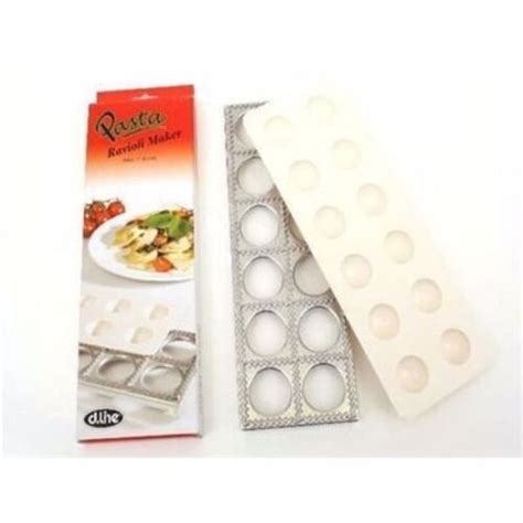 Ravioli Maker Pasta Mould Mold Tray Cutter Stamp Dumpling Italian Ebay