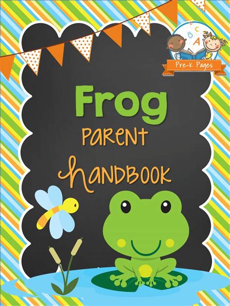 Frog Parent Handbook Pre K Pages