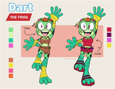 Sonic Oc Dart The Frog By Windstarosprey On Deviantart