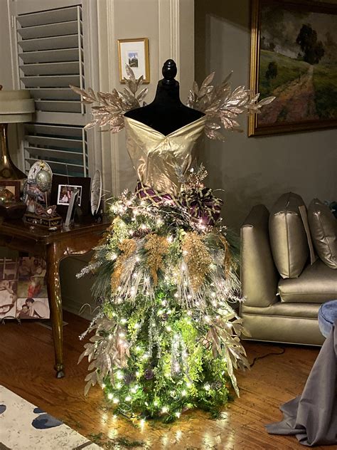 Dressmaker Form Christmas Tree