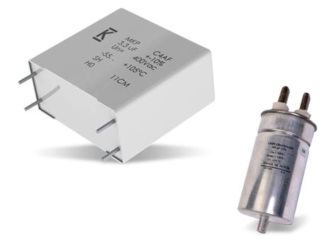 Power Film Capacitors For Ac Filtering Kemet Electronics Mouser