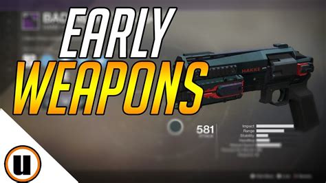 Destiny 2 How To Get Early Black Armory Weapons Youtube