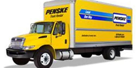 One Way 22 Foot Box Truck Rental Penske Truck Rental