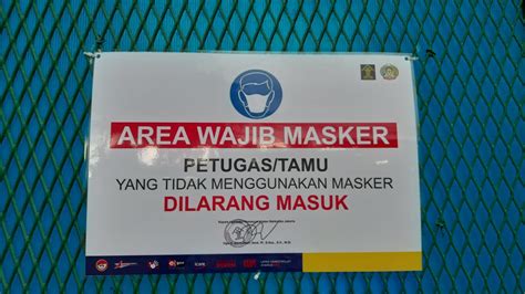 Para pedagang kaki lima dilarang berjualan di area cfd selama. Kalapas: Wajib Memakai Masker Ketika Masuk Area Lapas Narkotika Jakarta