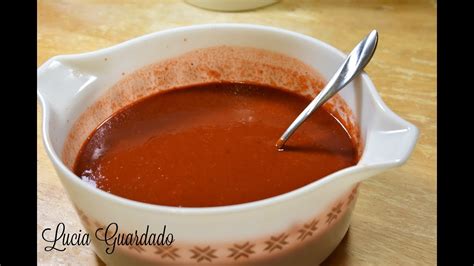 Descubrir Imagen Receta Para Hacer Salsa Para Enchiladas Rojas Abzlocal Mx