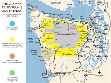 Map Of Olympic Peninsula Large World Map