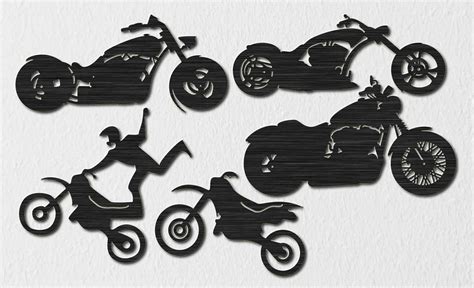 Motorcycle And Chopper Bike Racing Dxf Files Cut Ready For Cnc Machines