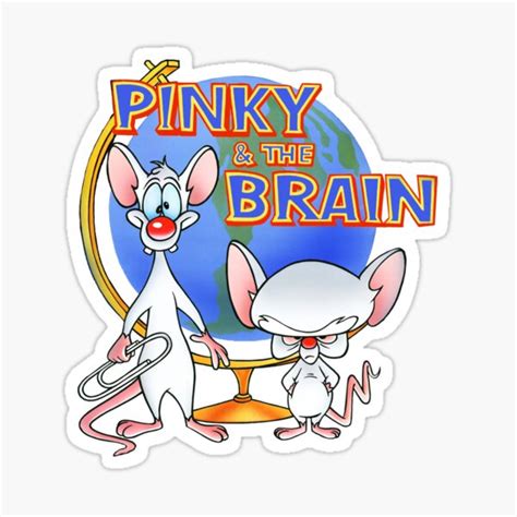 Pinky And The Brain Stickers Redbubble