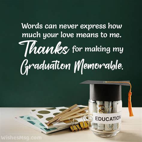 70 Graduation Thank You Messages And Quotes Wishesmsg 2023