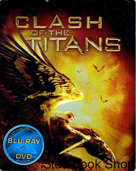 Clash Of The Titans Blu Ray Steelbook Blu Raydvd Spanish Import Sam Worthington